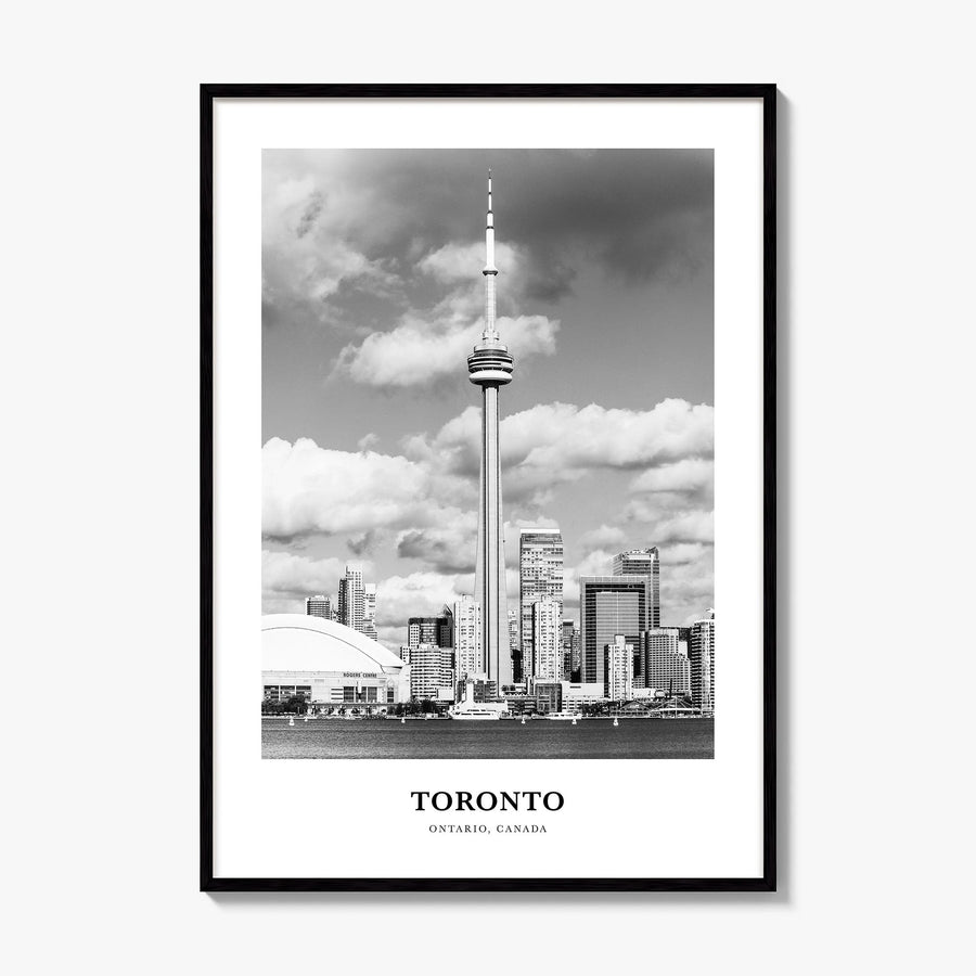 Toronto Classic No 3 Poster, framed poster mockup