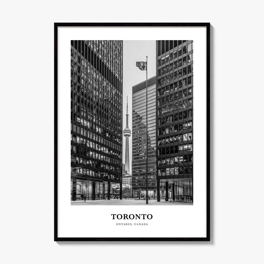 Toronto Classic No 5 Poster, framed poster mockup