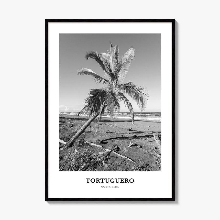Tortuguero Classic Poster, framed poster mockup