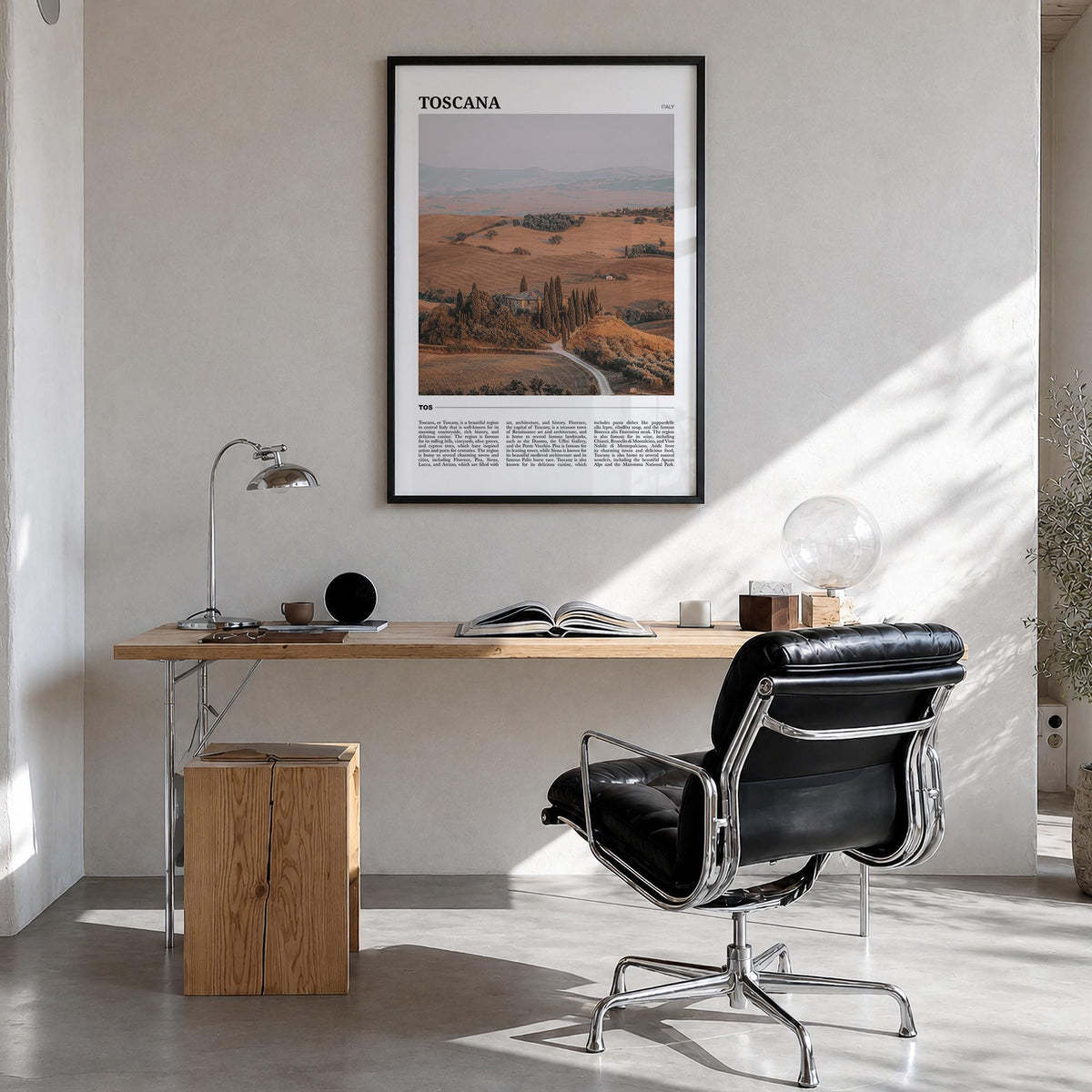 Tuscany Travel Poster