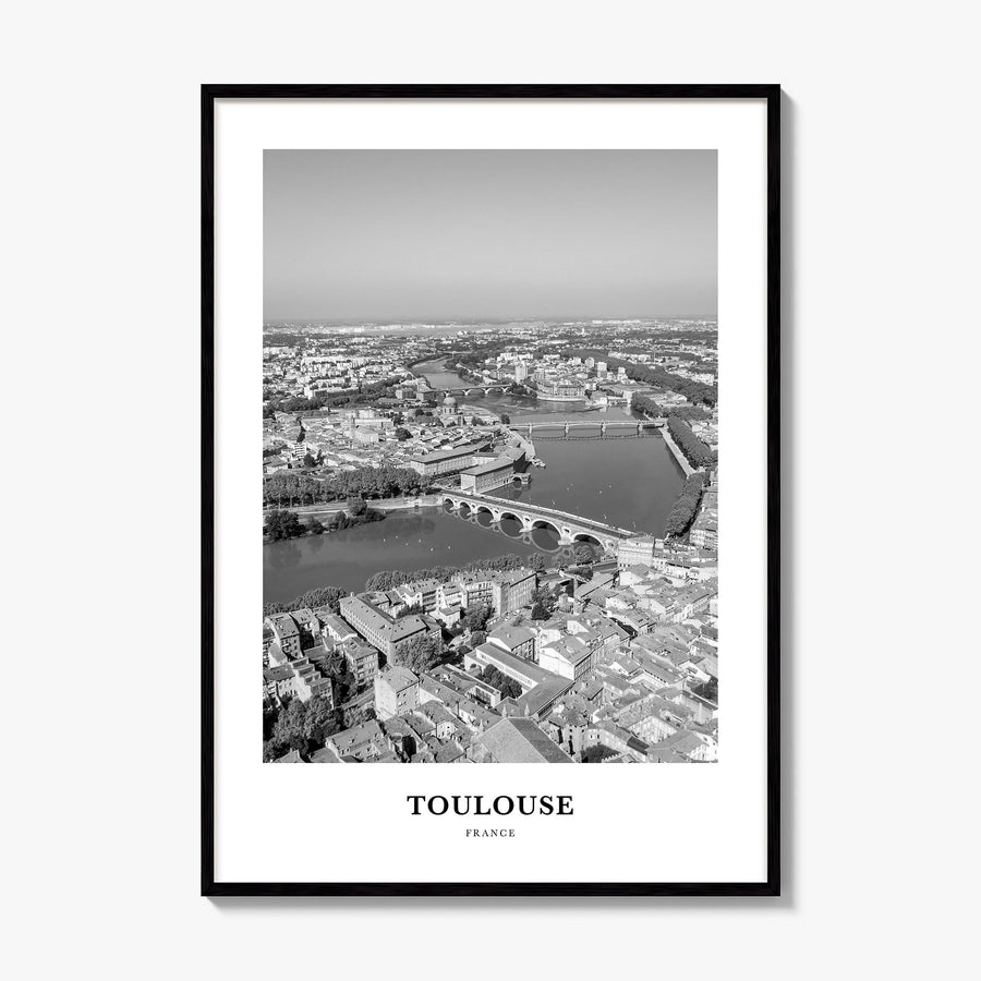 Toulouse Classic Poster, framed poster mockup