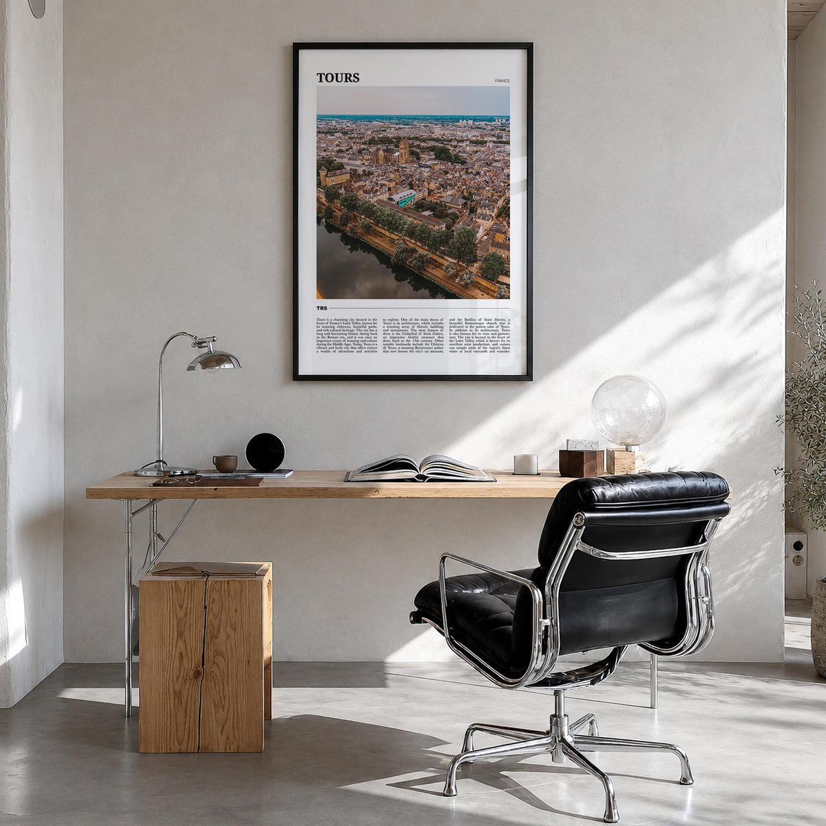 Tours Travel Poster