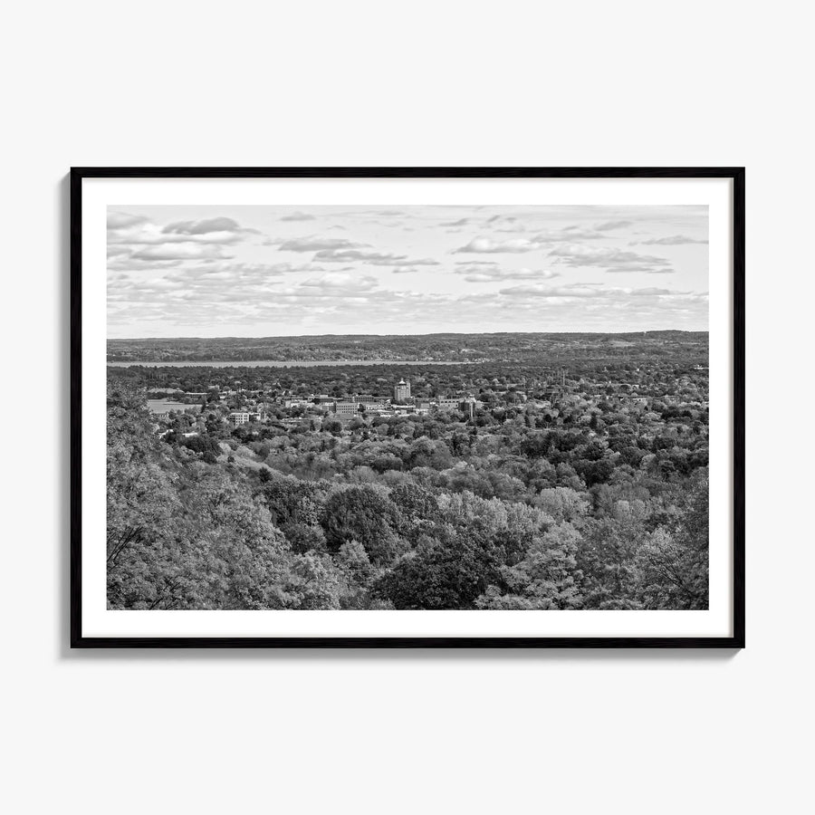 Traverse City Photo Poster, framed poster mockup, white border