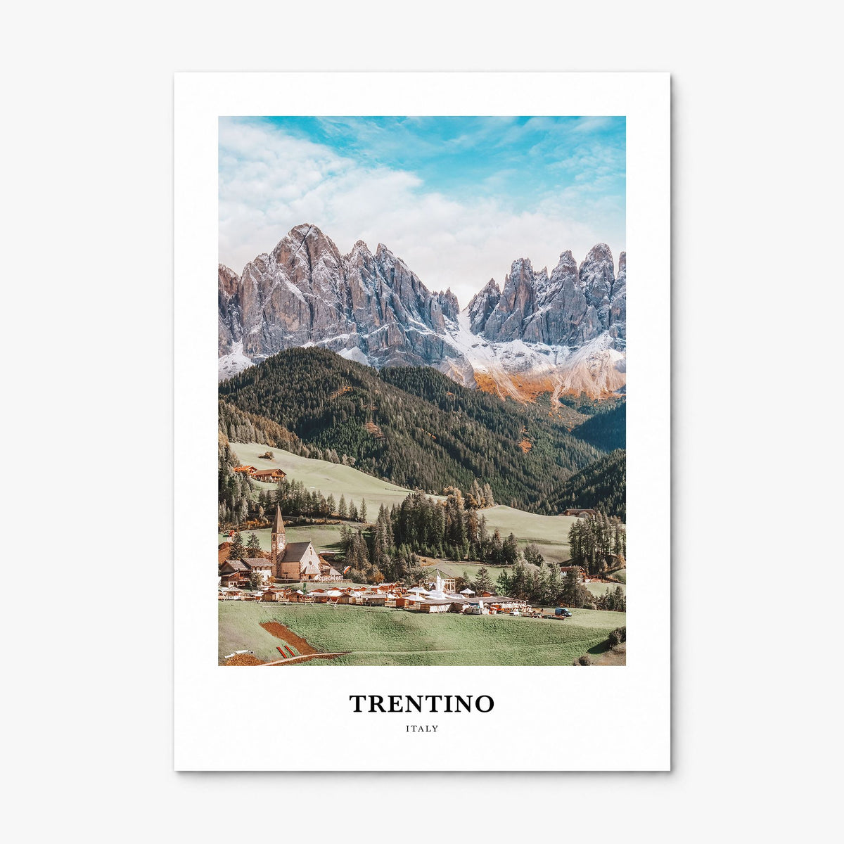 Trentino Classic No 2 Poster, print only (unframed)