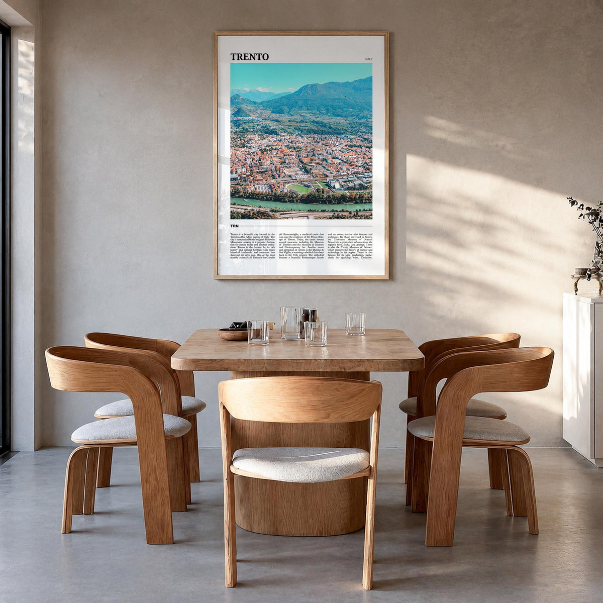 Trento Travel Poster
