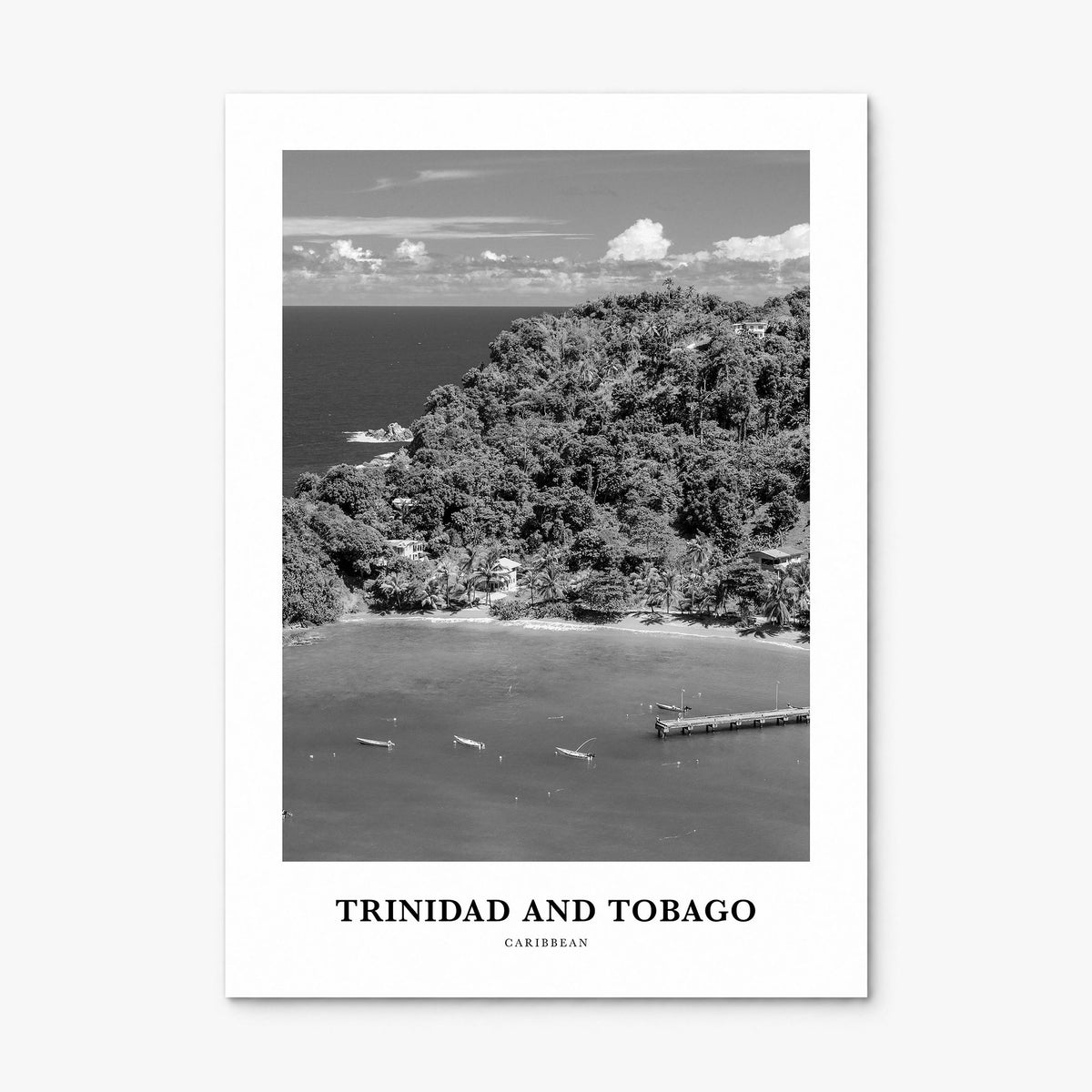 Trinidad and Tobago Classic No 2 Poster, print only (unframed)
