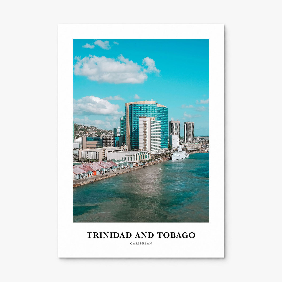 Trinidad and Tobago Classic No 2 Poster, print only (unframed)
