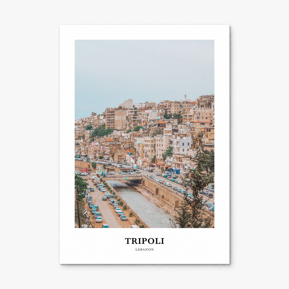 Tripoli, Lebanon Classic Poster, print only (unframed)