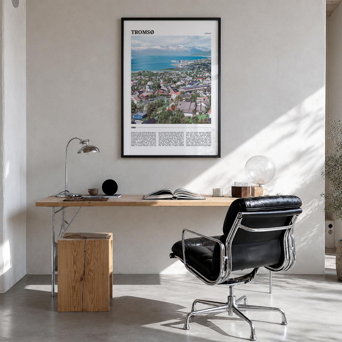 Tromsø Travel Poster