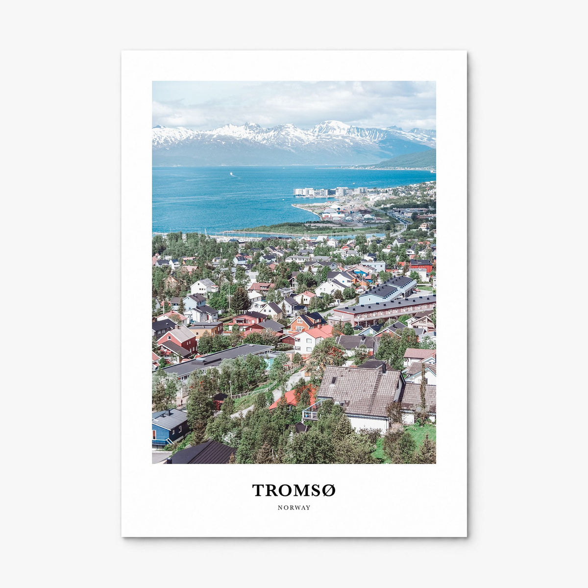Tromsø Classic Poster, print only (unframed)