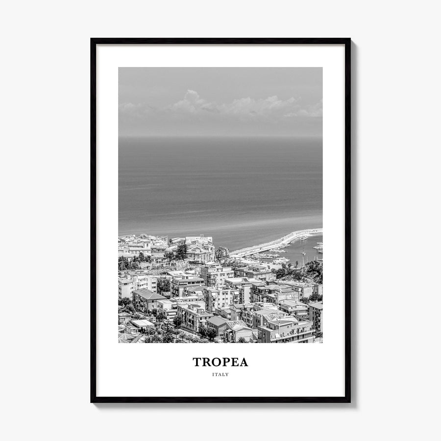 Tropea Classic Poster, framed poster mockup
