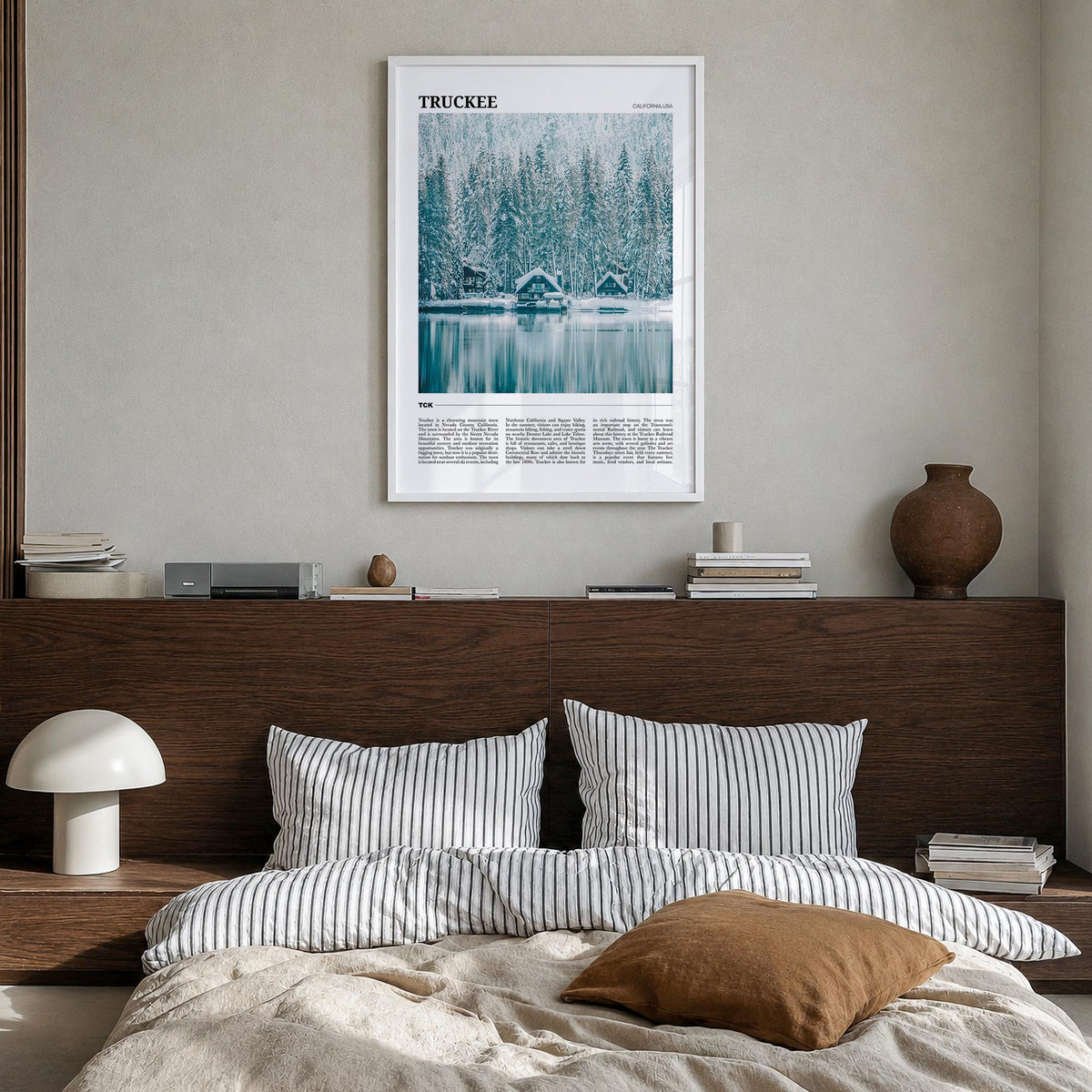 Truckee Travel Poster