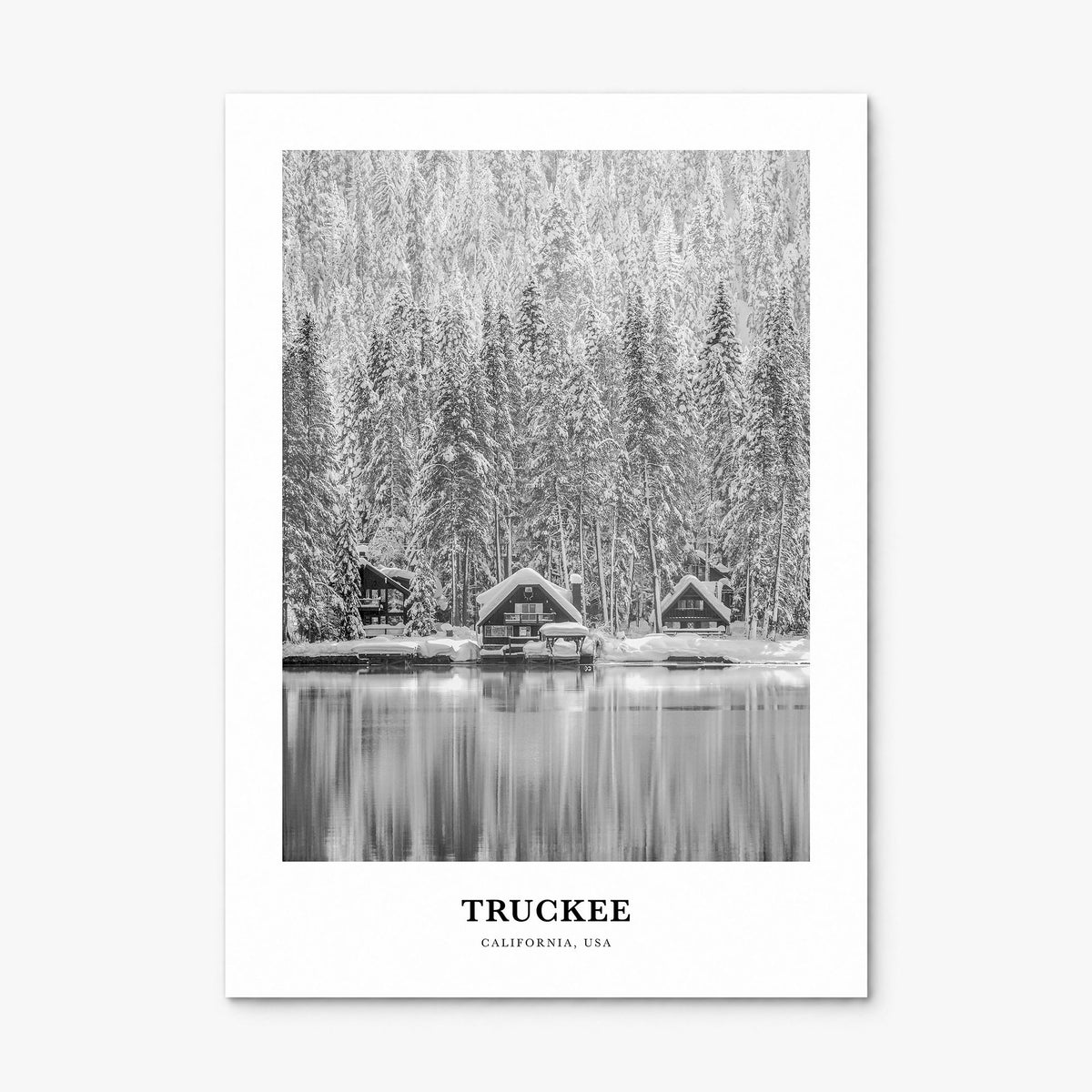 Truckee Classic Poster, print only (unframed)