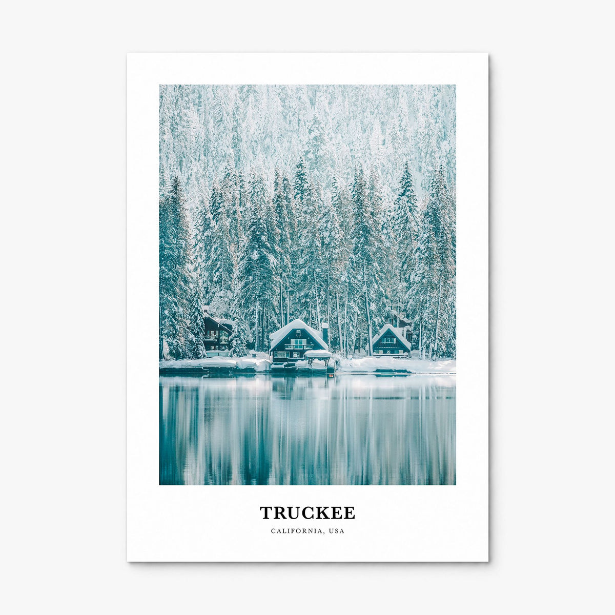 Truckee Classic Poster, print only (unframed)