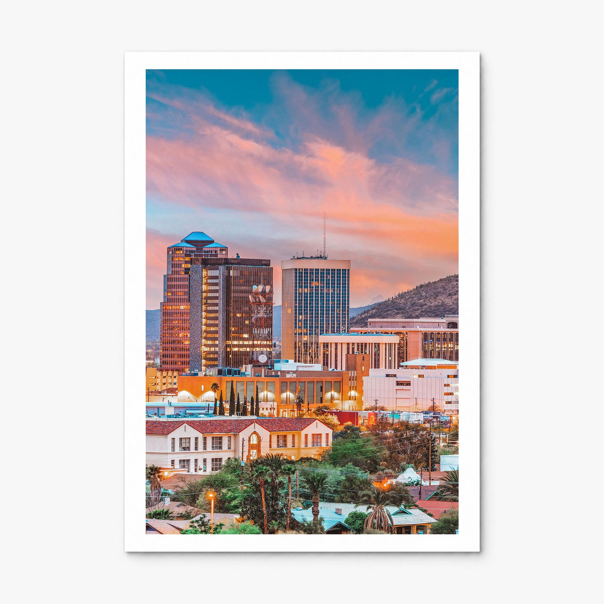 Tucson Photo No 1 Poster, print only (unframed), white border