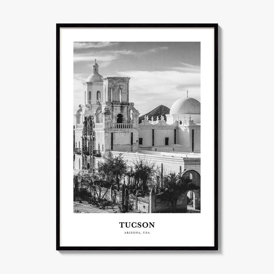 Tucson Classic No 1 Poster, framed poster mockup