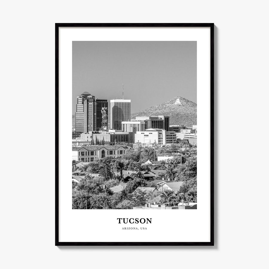 Tucson Classic No 2 Poster, framed poster mockup