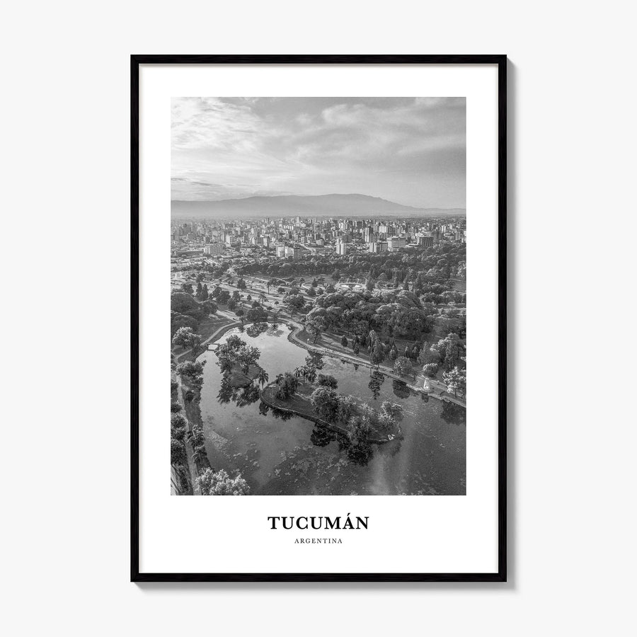 Tucumán Classic Poster, framed poster mockup