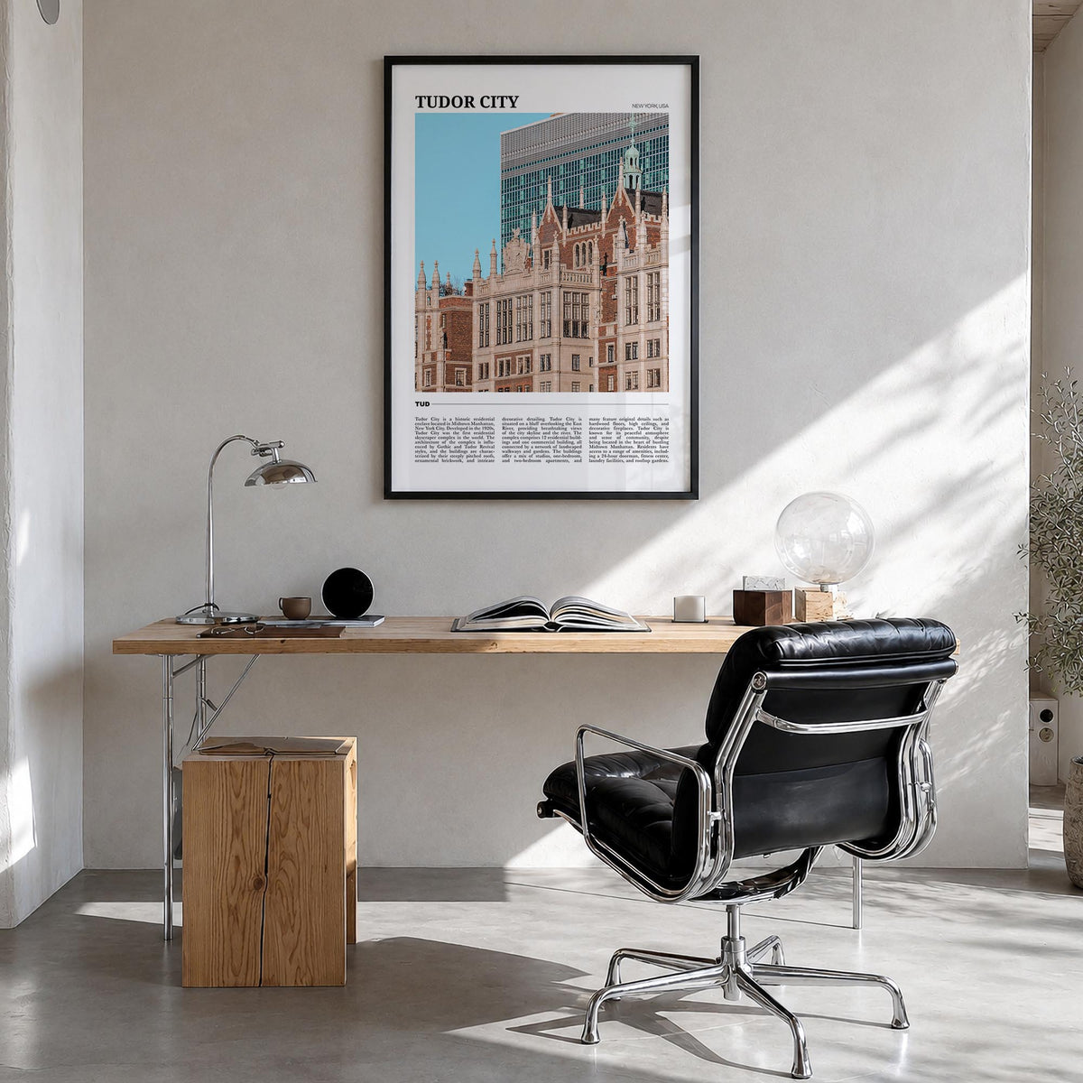 Tudor City Travel Poster