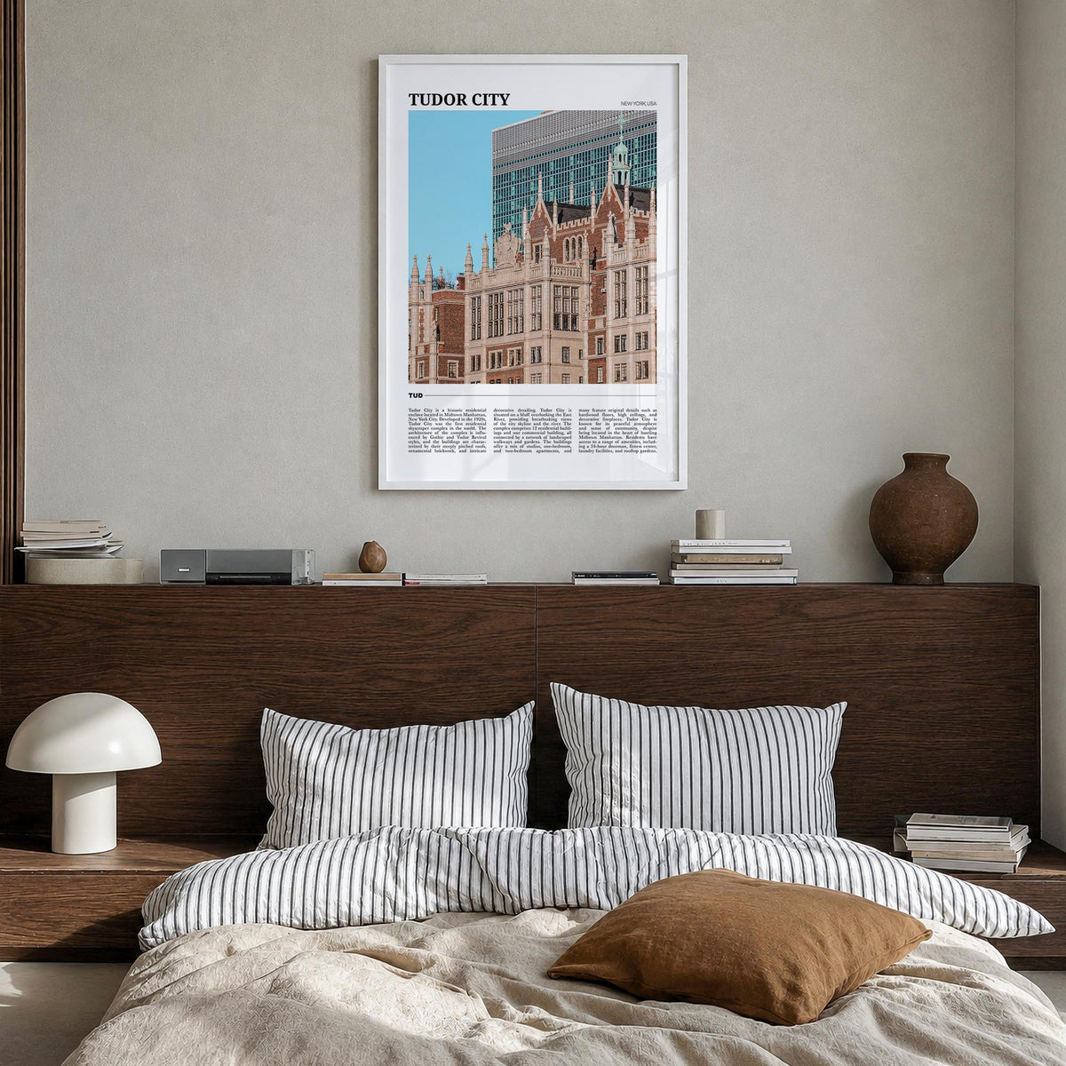 Tudor City Travel Poster