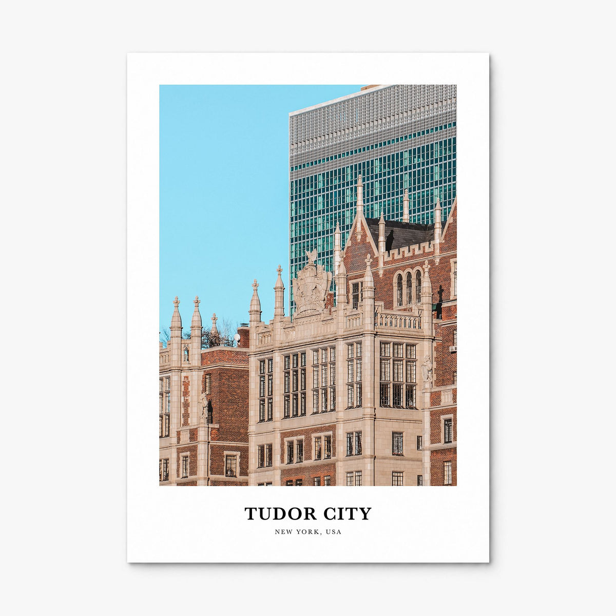 Tudor City Classic Poster, print only (unframed)