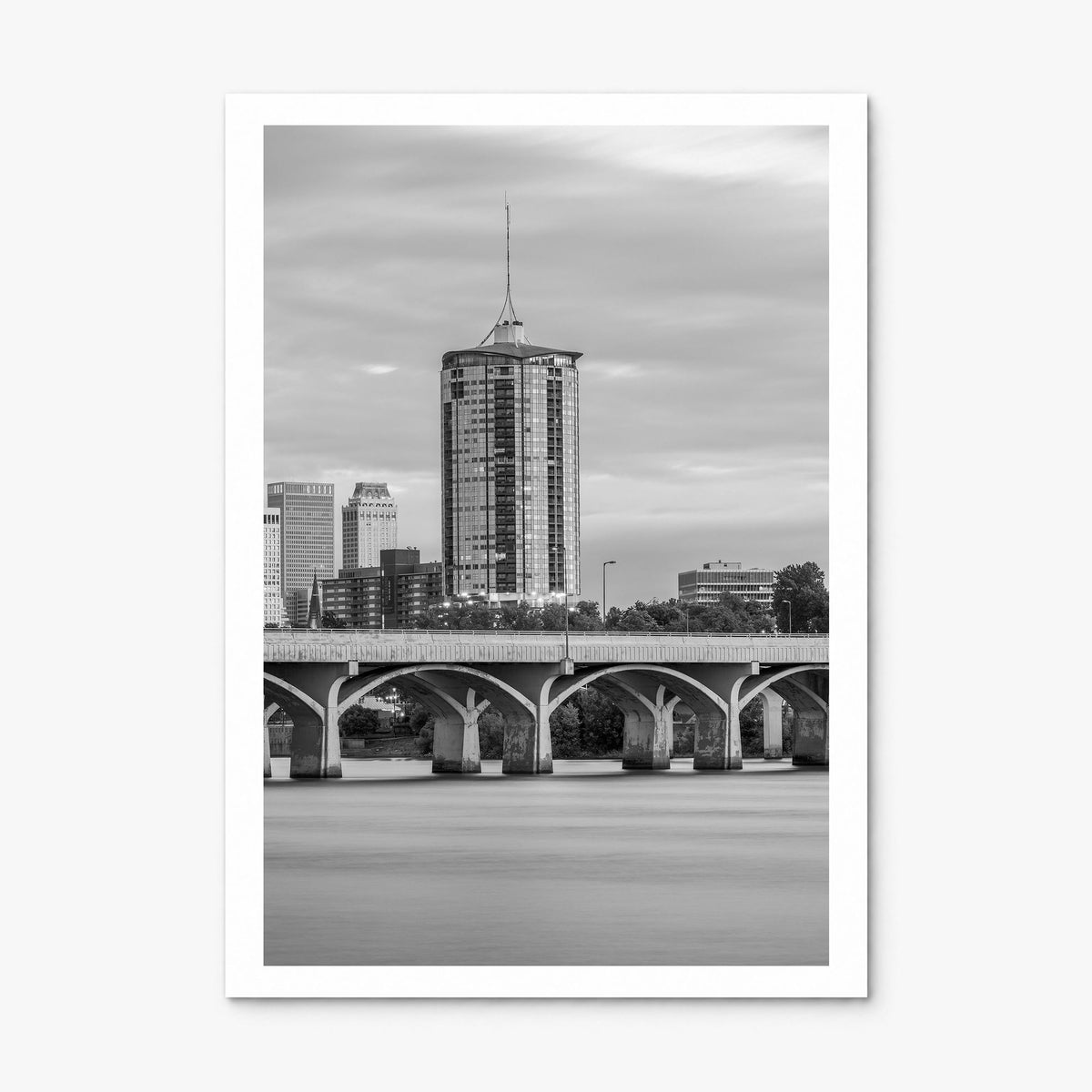Tulsa Photo No 1 Poster, print only (unframed), white border