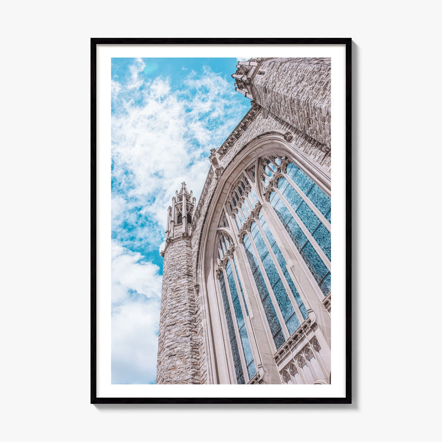Tulsa Photo No 2 Poster, framed poster mockup, white border