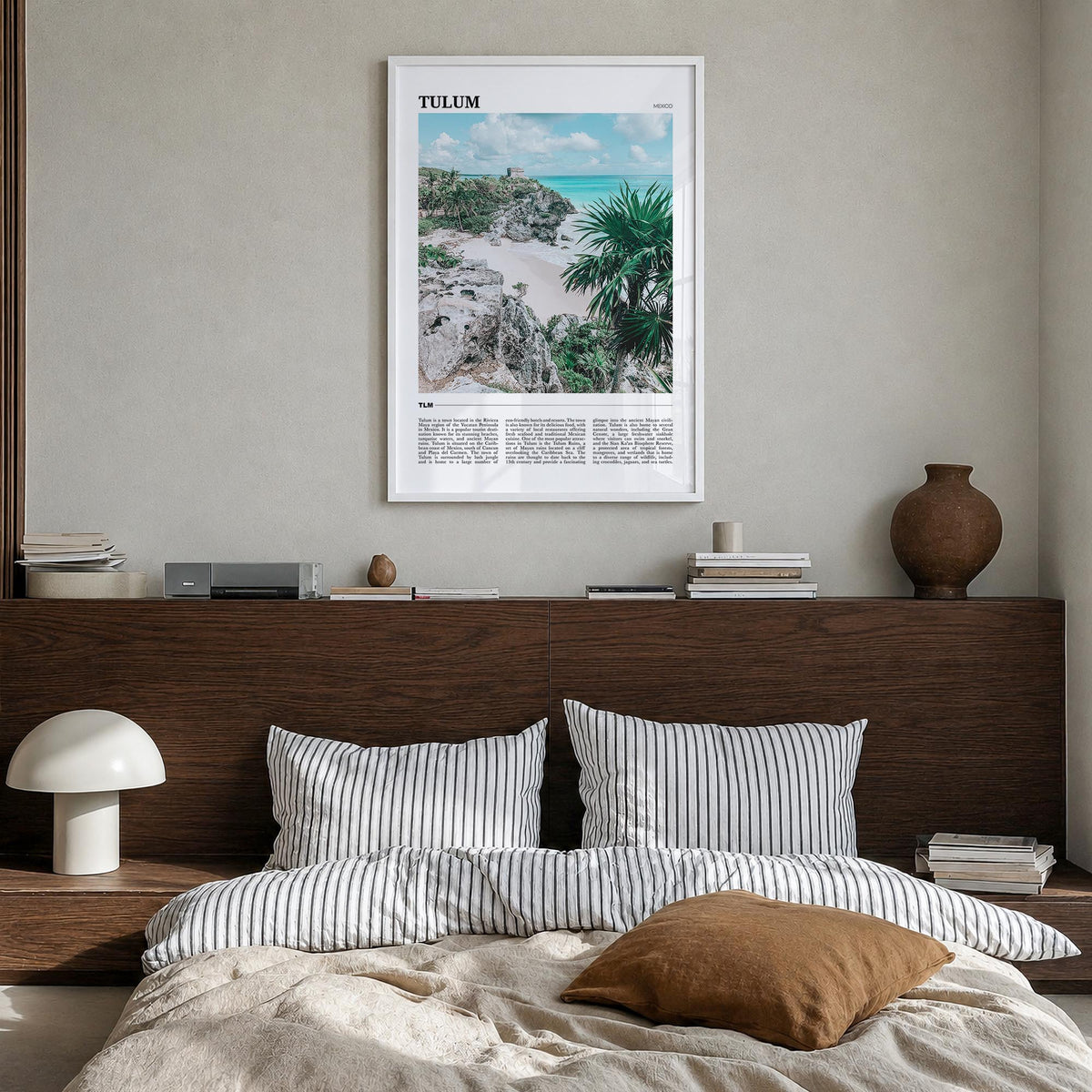 Tulum Travel Poster