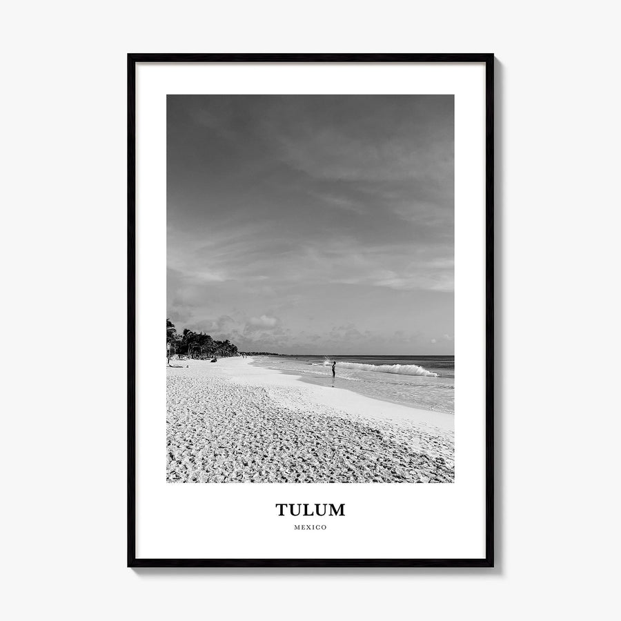 Tulum Classic No 1 Poster, framed poster mockup