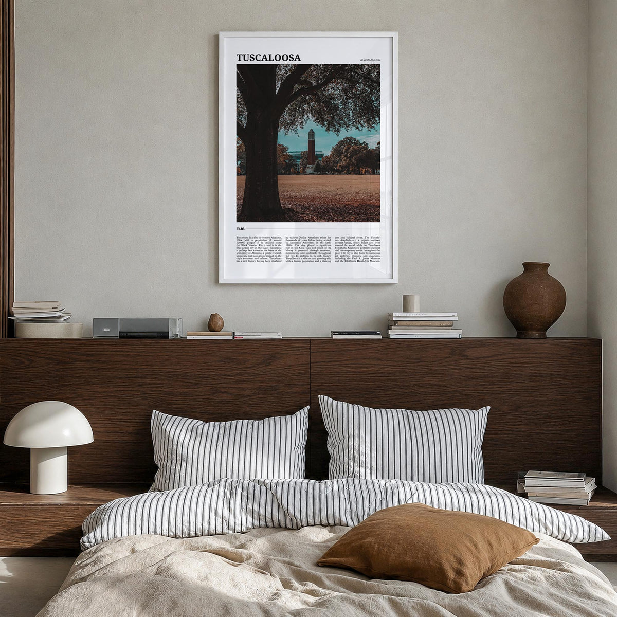 Tuscaloosa Travel Poster