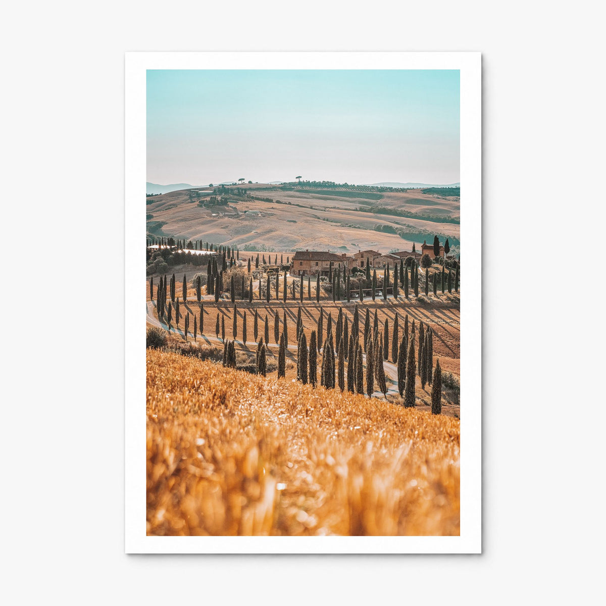 Tuscany Photo No 2 Poster, print only (unframed), white border