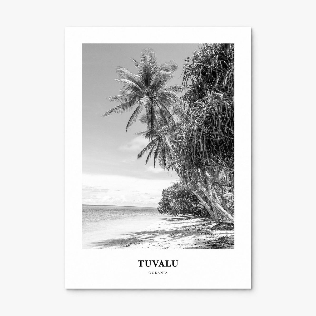 Tuvalu Classic Poster, print only (unframed)