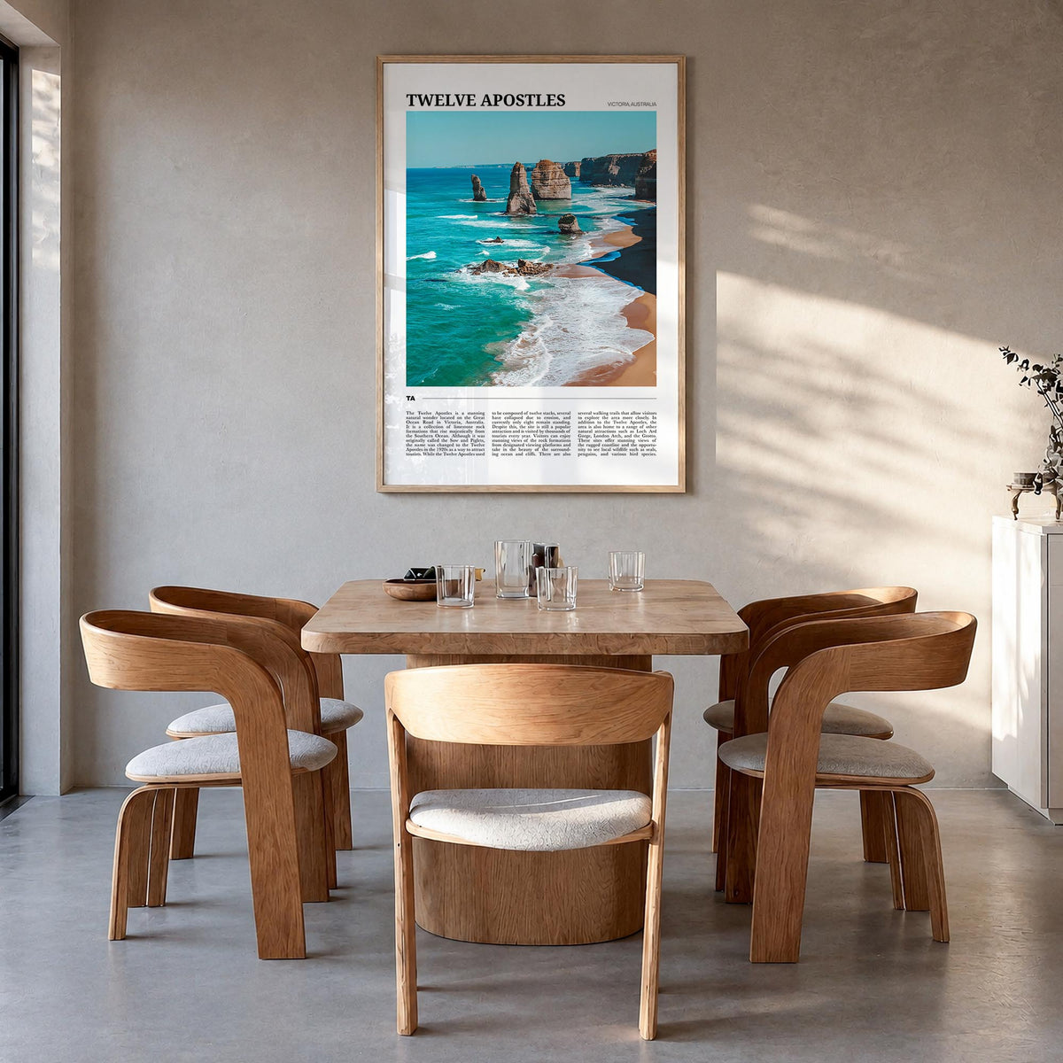 Twelve Apostles Travel Poster