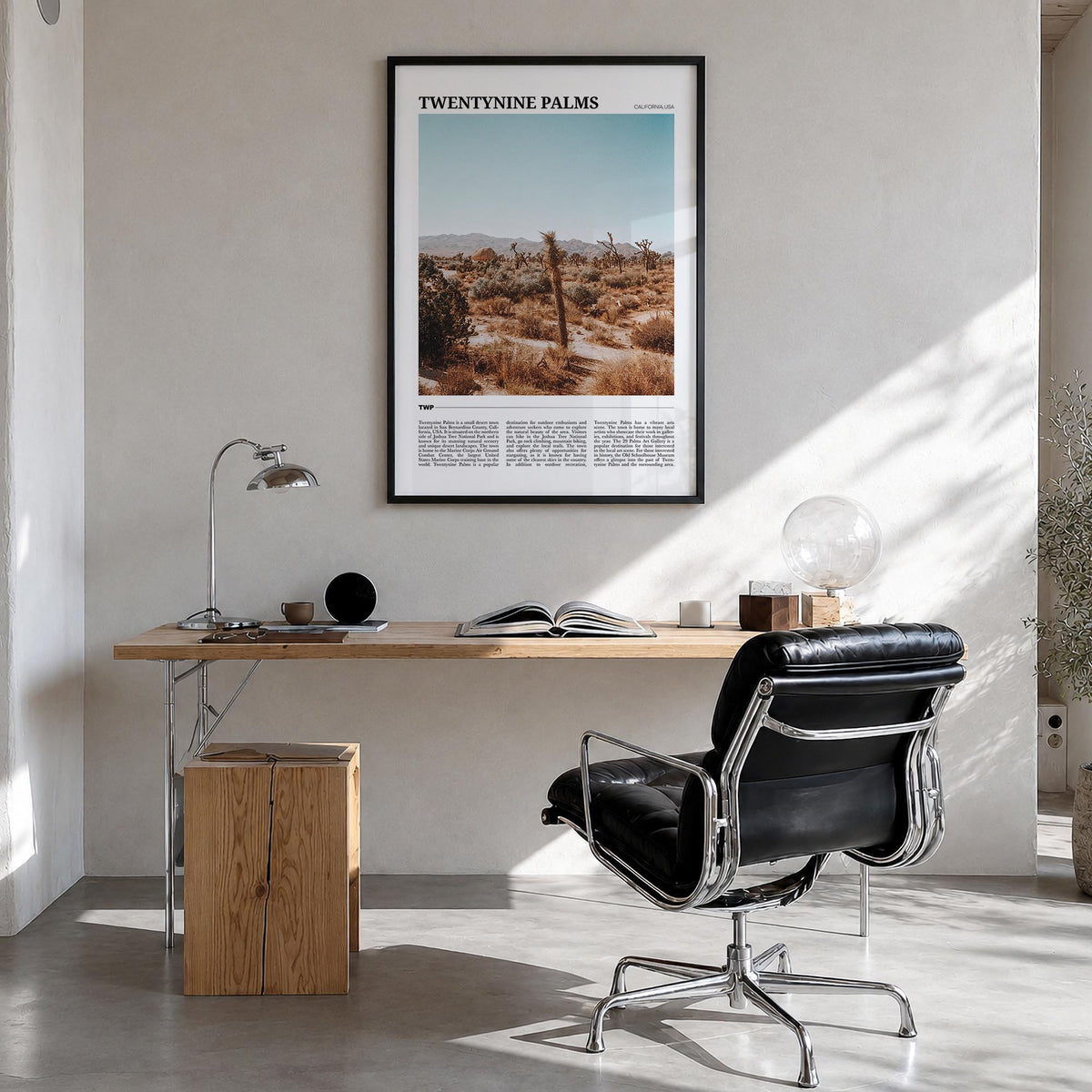 Twentynine Palms Travel Poster