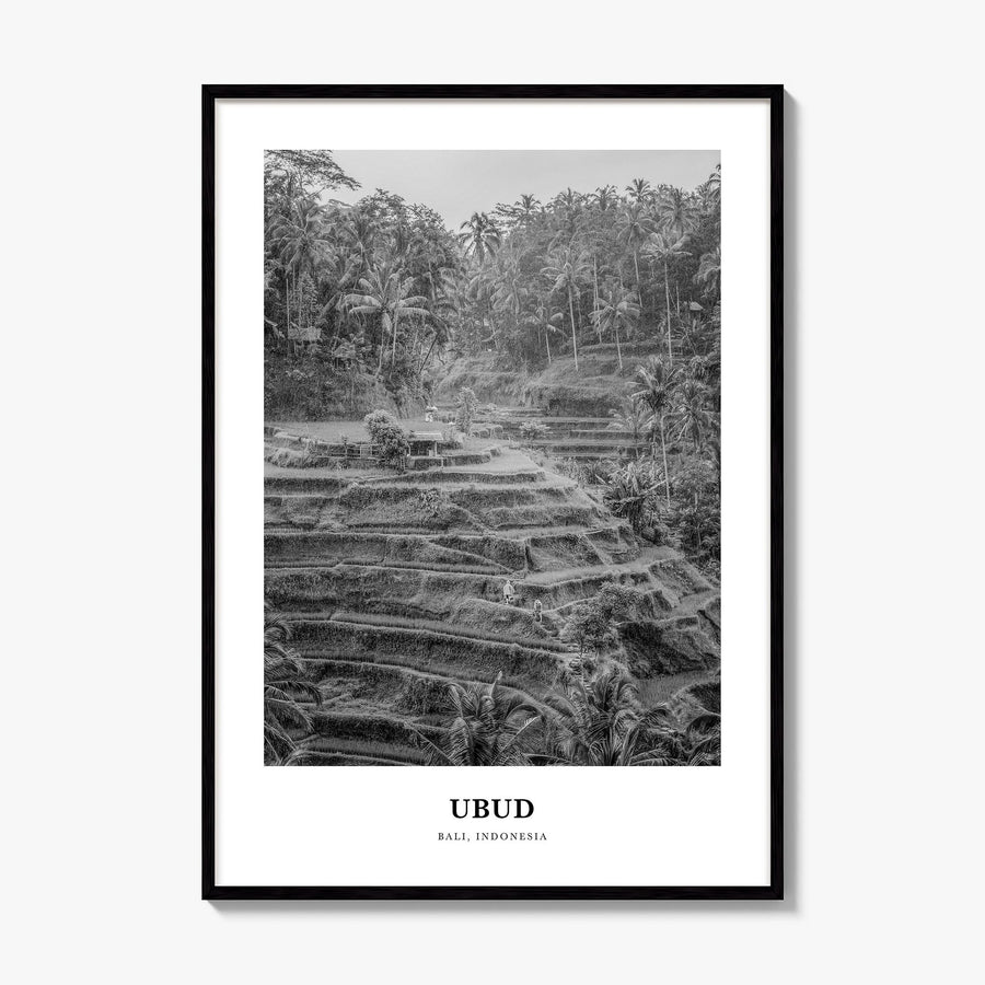 Ubud Classic Poster, framed poster mockup