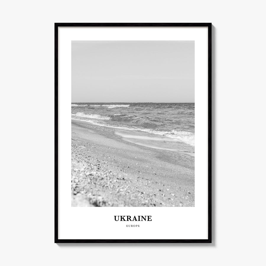 Ukraine Classic No 1 Poster, framed poster mockup