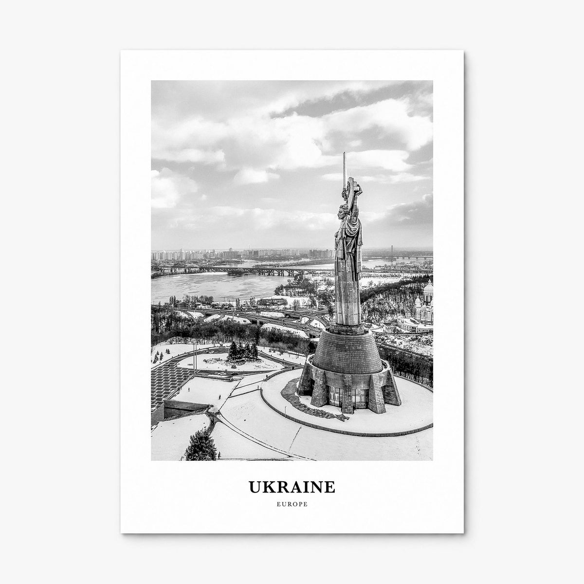 Ukraine Classic No 5 Poster, print only (unframed)