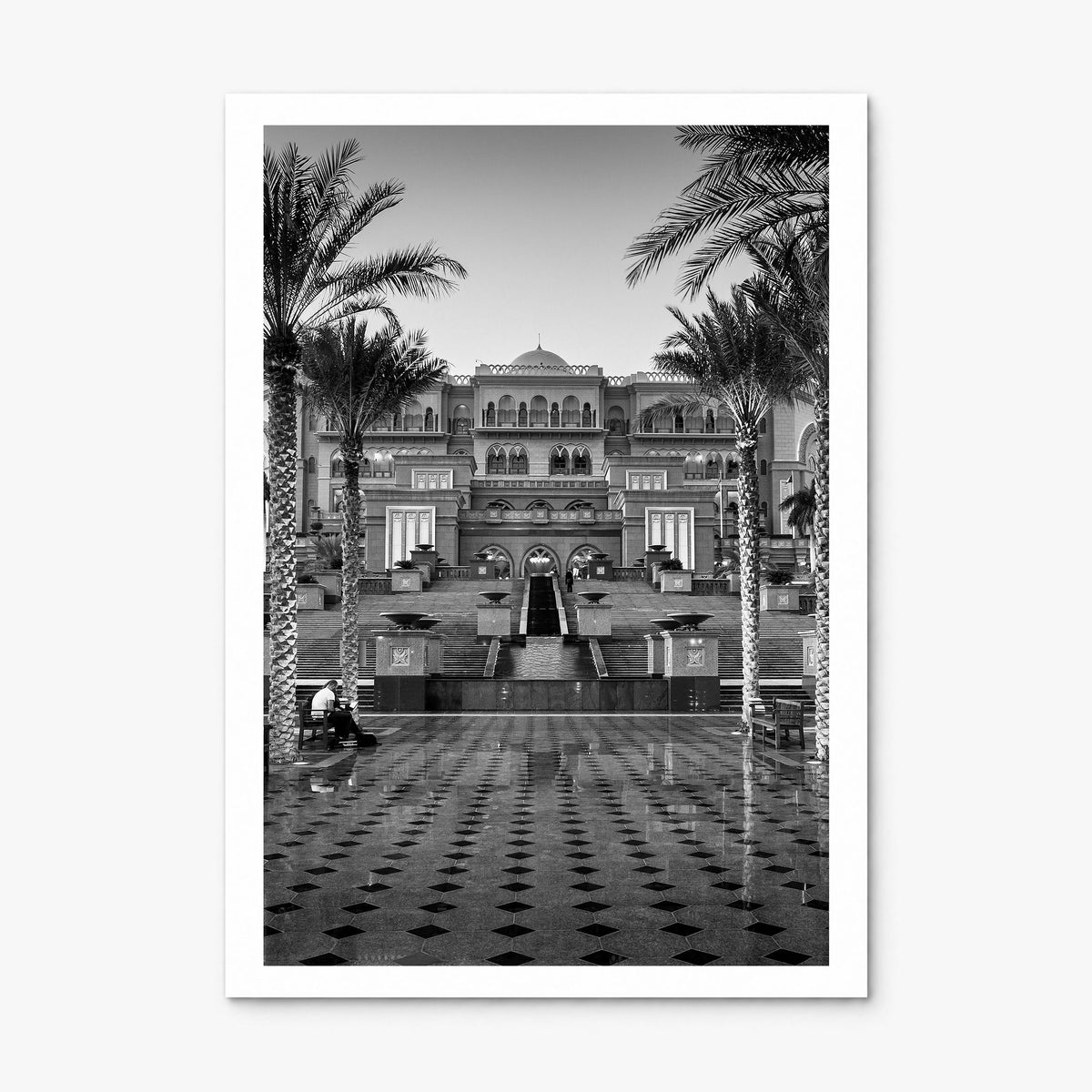 United Arab Emirates Photo Poster, print only (unframed), white border