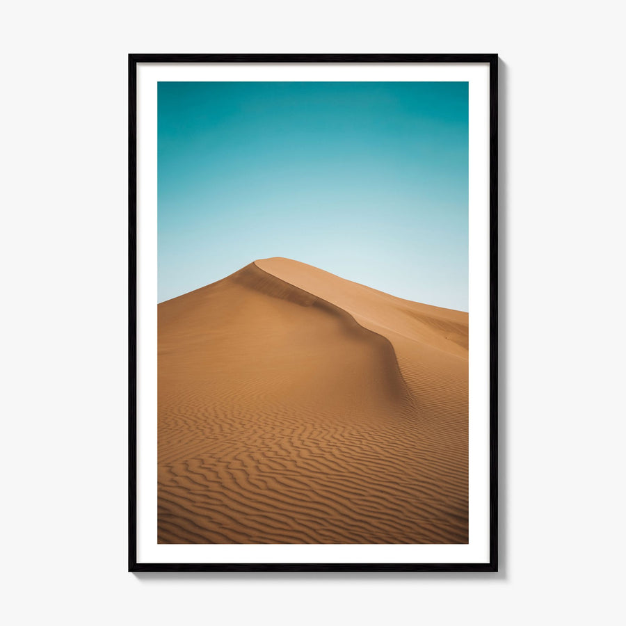 United Arab Emirates Photo Poster, framed poster mockup, white border