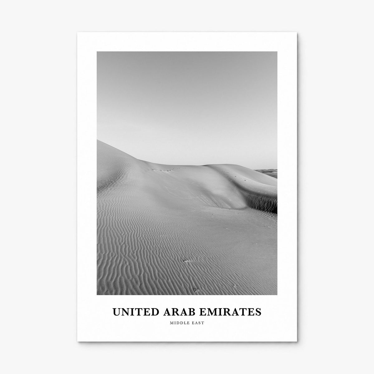 United Arab Emirates Classic Poster, print only (unframed)