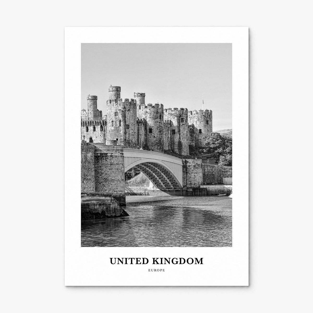 United Kingdom Classic No 2 Poster, print only (unframed)