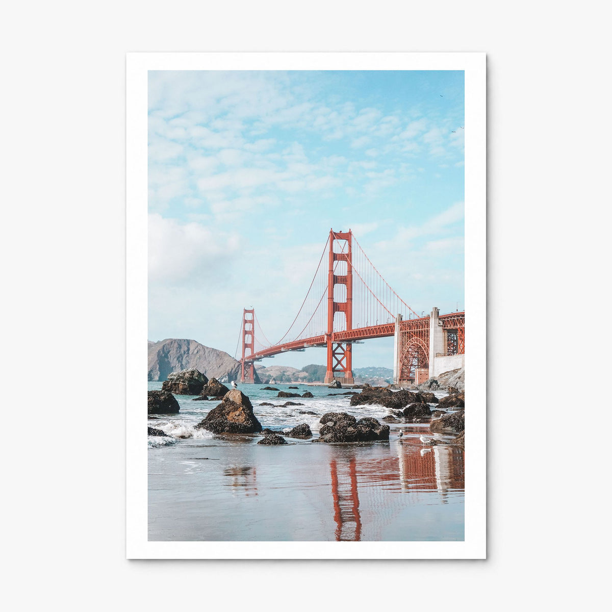 United States of America Photo Poster, print only (unframed), white border