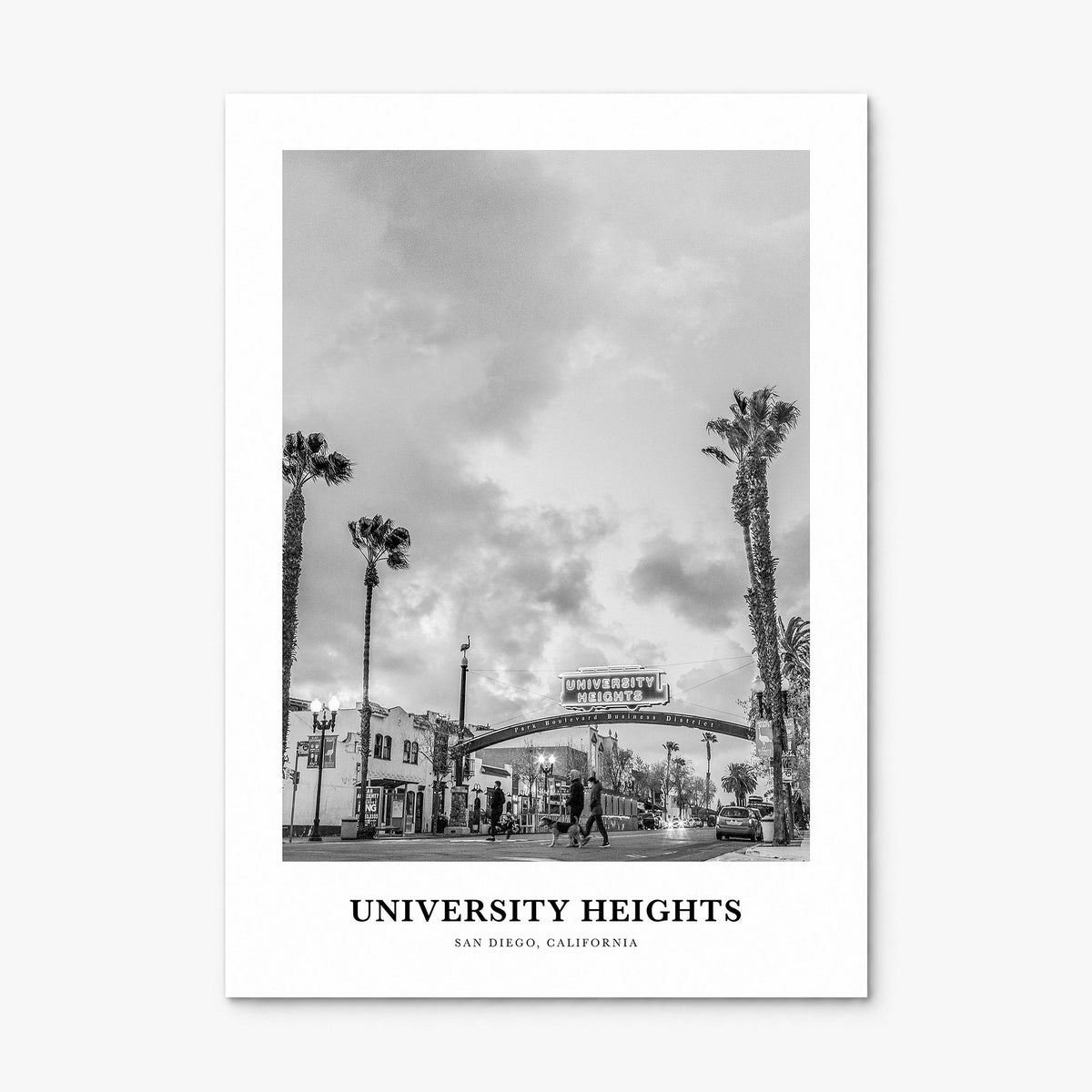University Heights Classic Poster, print only (unframed)