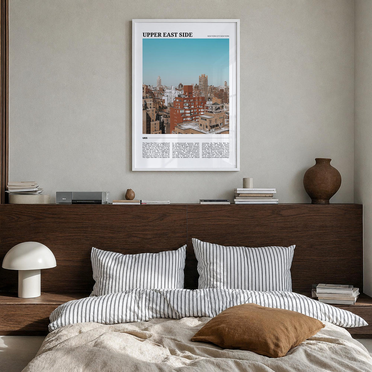 Upper East Side Travel Poster
