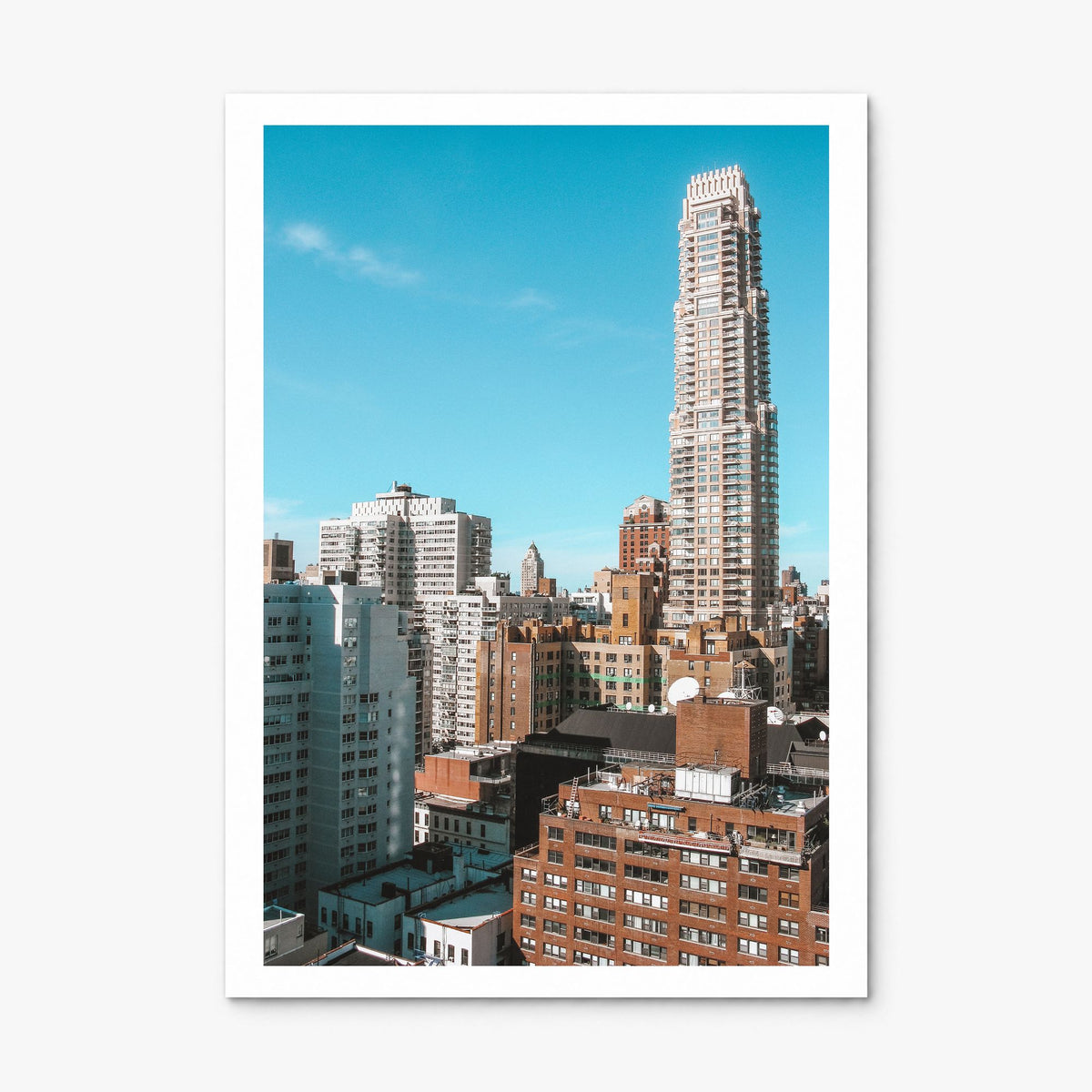 Upper East Side Photo No 2 Poster, print only (unframed), white border