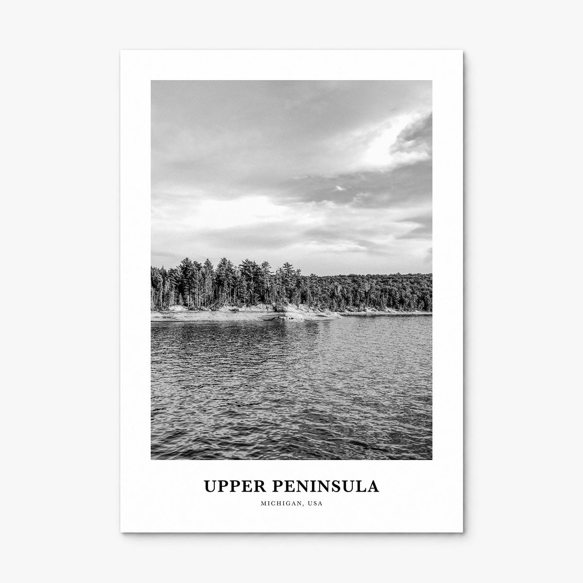 Upper Peninsula Classic Poster, print only (unframed)