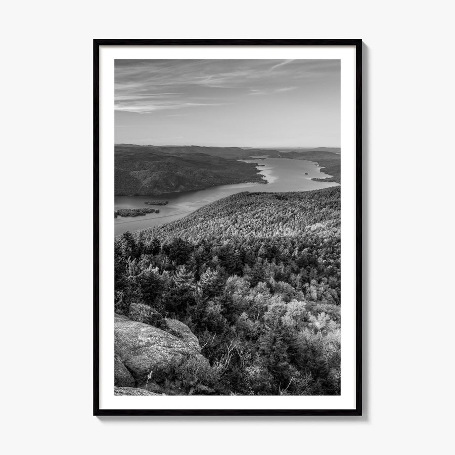Upstate New York Photo Poster, framed poster mockup, white border