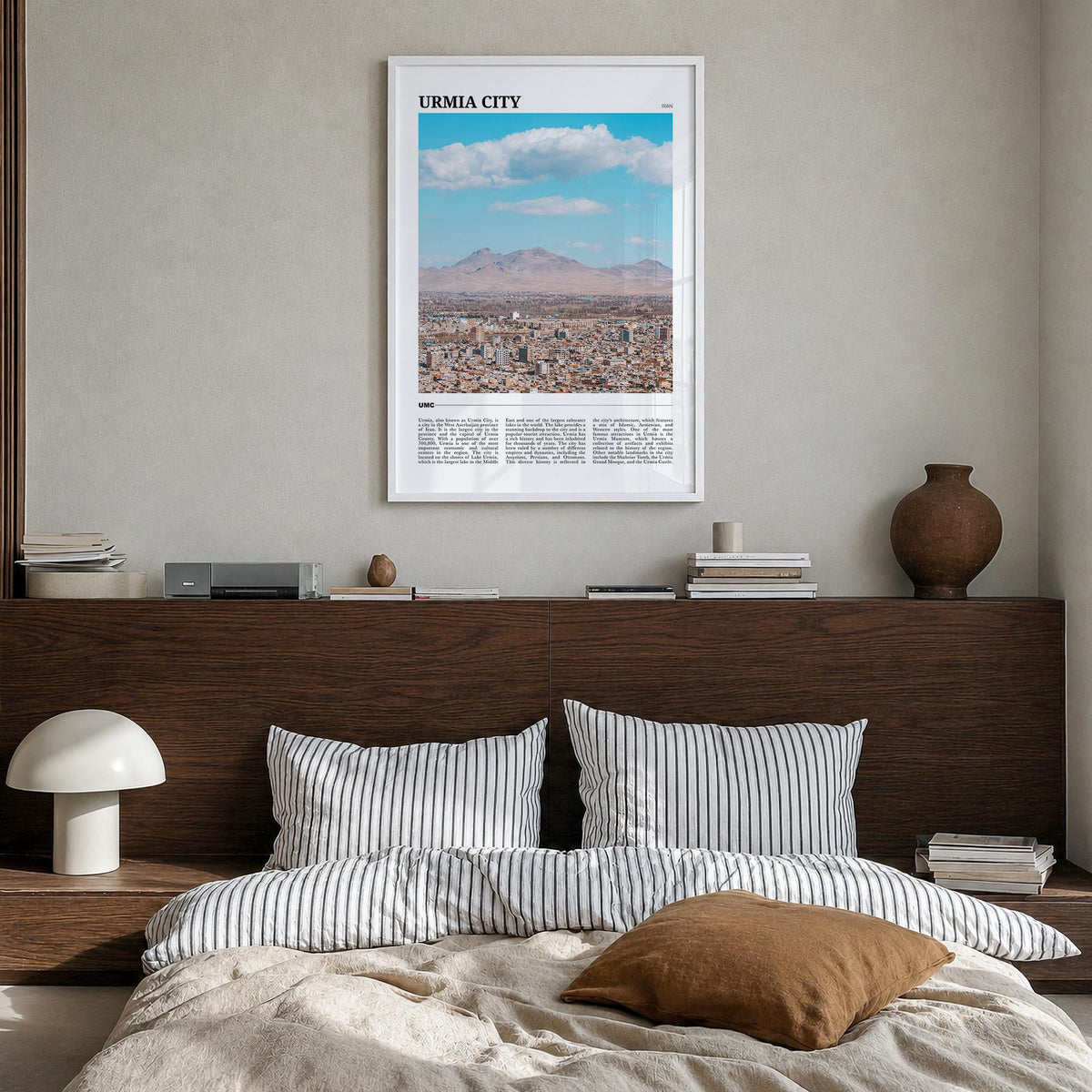 Urmia City Travel Poster