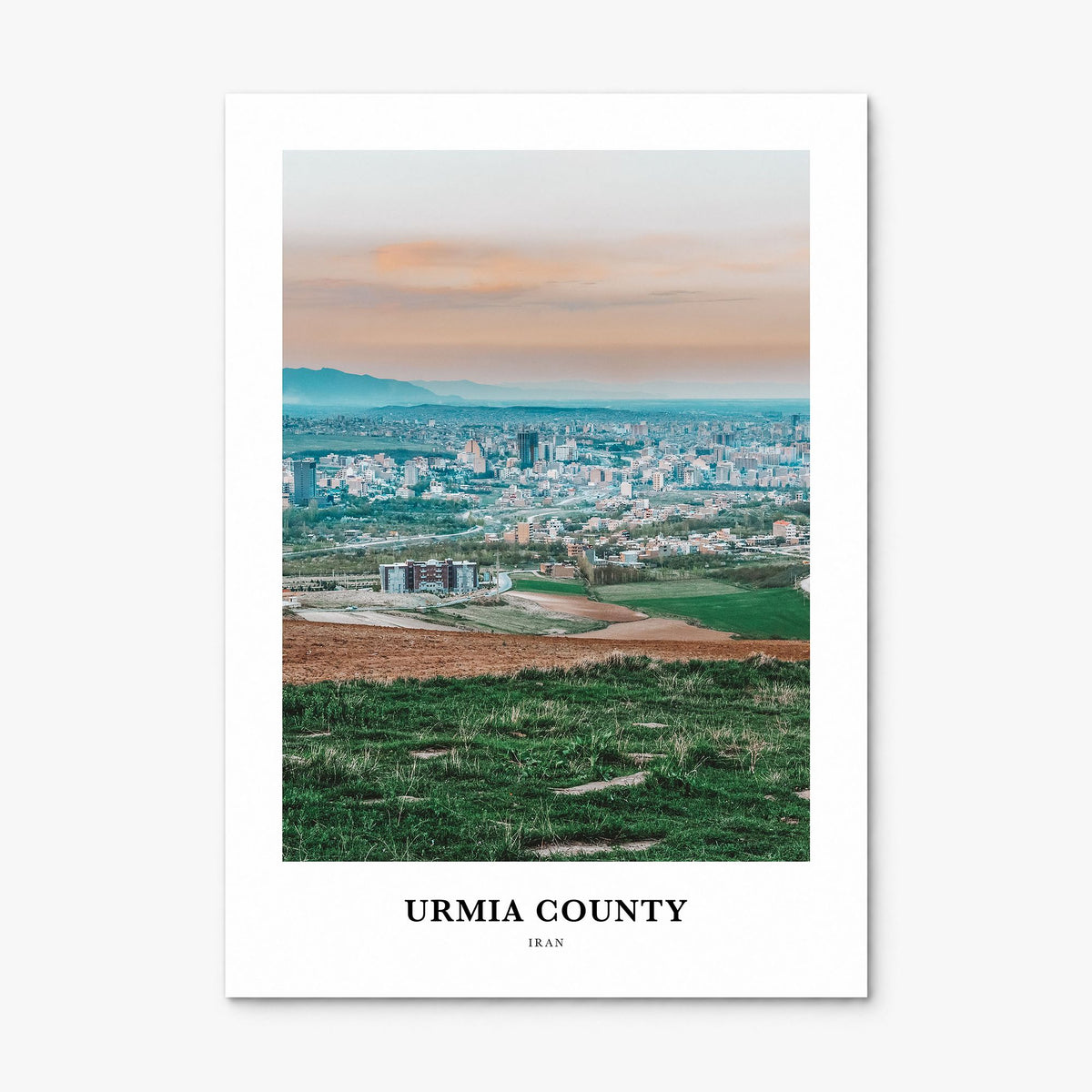 Urmia County Classic Poster, print only (unframed)