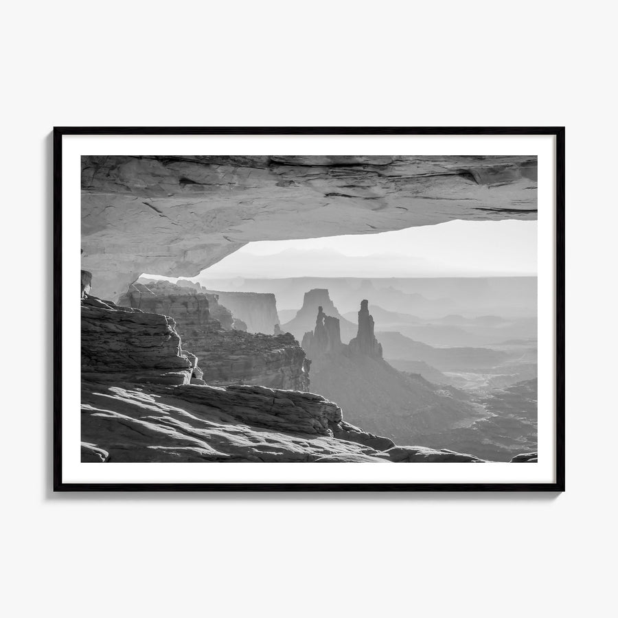 Utah Photo Poster, framed poster mockup, white border